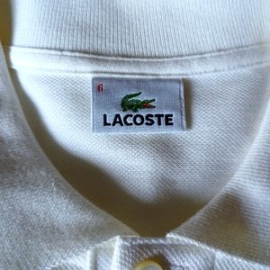 Lacoste | Men's White Polo XL-6